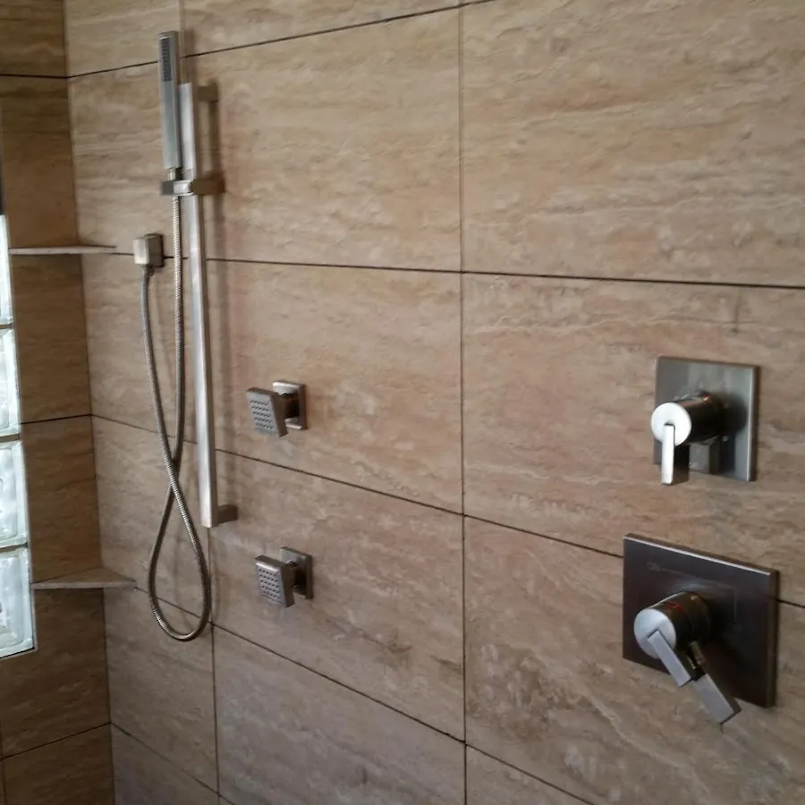 Shower fixture installation for Water Heater Replacement in Tacoma